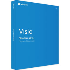 Microsoft Visio 2016 Standard - Lizenzsofort