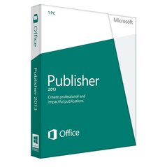 Microsoft Publisher 2013 - Lizenzsofort