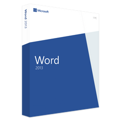 Microsoft Word 2013 32/64 Bit - Lizenzsofort