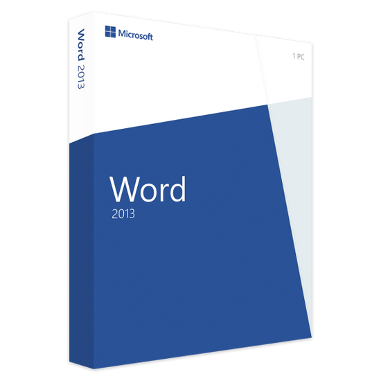 Microsoft Word 2013 32/64 Bit - Lizenzsofort