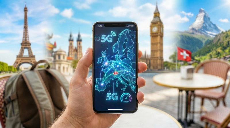 eSIM Europa Bundle – Internet für EU, UK & Schweiz (Prepaid) - Lizenzsofort