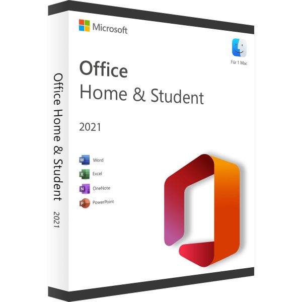 Office 2021 Home and Student MAC Produktschlüssel, Büroanwendungssoftware
