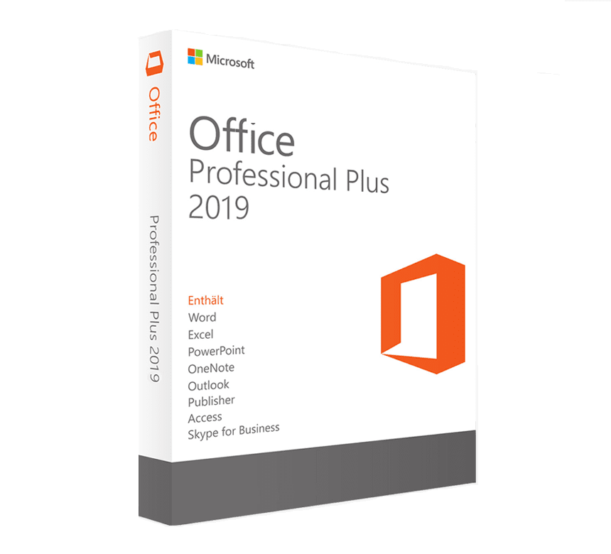 Microsoft Office 2019 Professional Plus Produktschlüssel, Büroanwendungssoftware