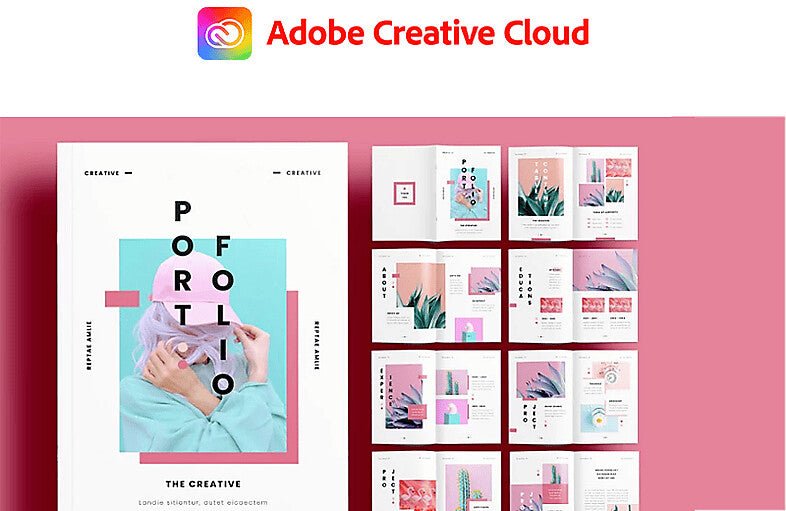 Adobe Creative Cloud – 1 Jahr / 2 Geräte / 80 GB Cloud | Windows & Mac - Lizenzsofort