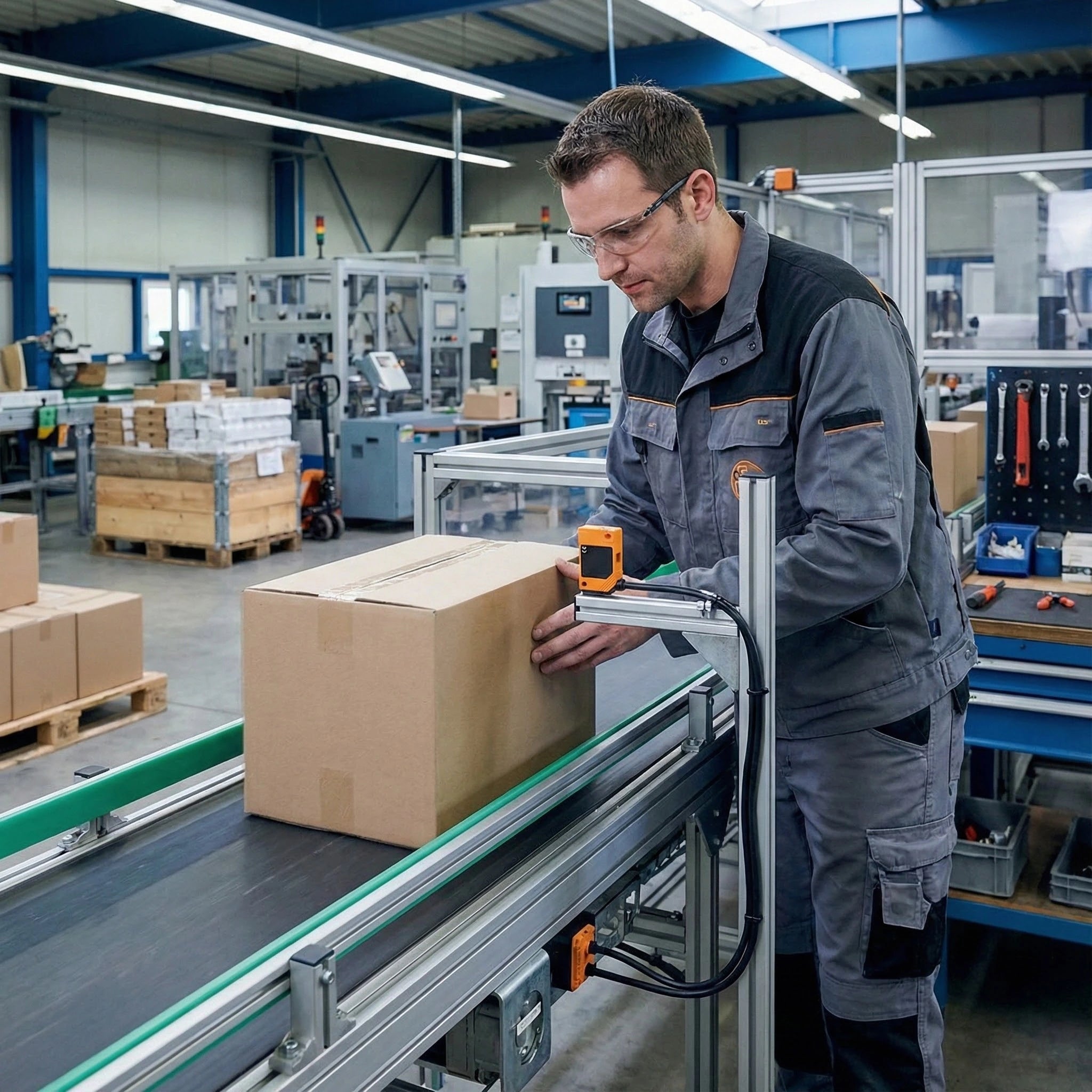 ifm IN5129 Induktiver Sensor (IN - 3004 - BPKG) | 4mm | PNP Schließer (NO) | IP67 - Lizenzsofort