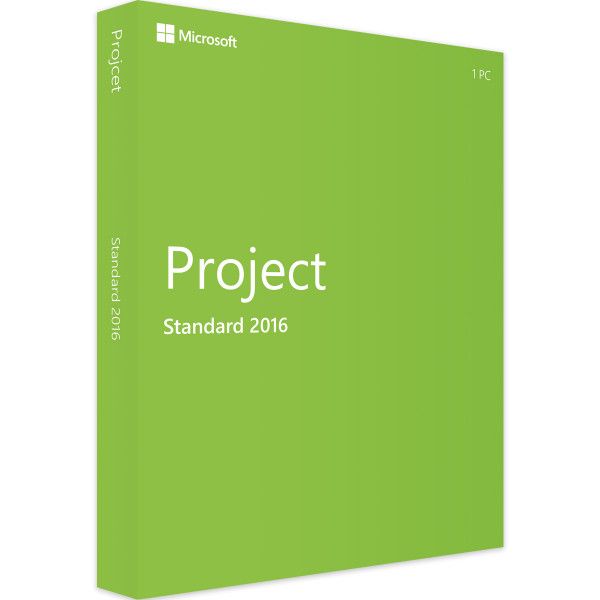 Microsoft Project 2016 Standard Produktschlüssel, Büroanwendungssoftware