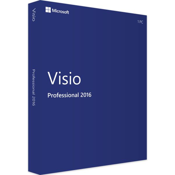 Microsoft Visio 2016 Professional Produktschlüssel, Büroanwendungssoftware