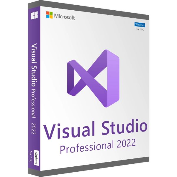 Microsoft Visual Studio 2022 Professional 32/64 Bit Produktschlüssel, Büroanwendungssoftware