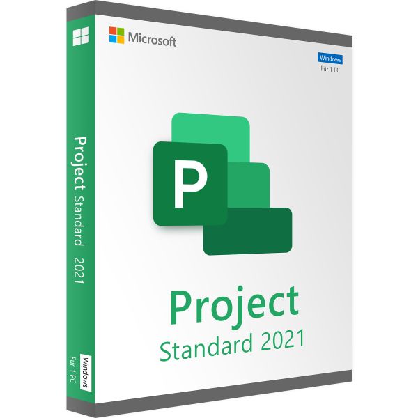 Project 2021 Standard & Professional – ESD - Key oder USB - Stick | Windows - Lizenzsofort