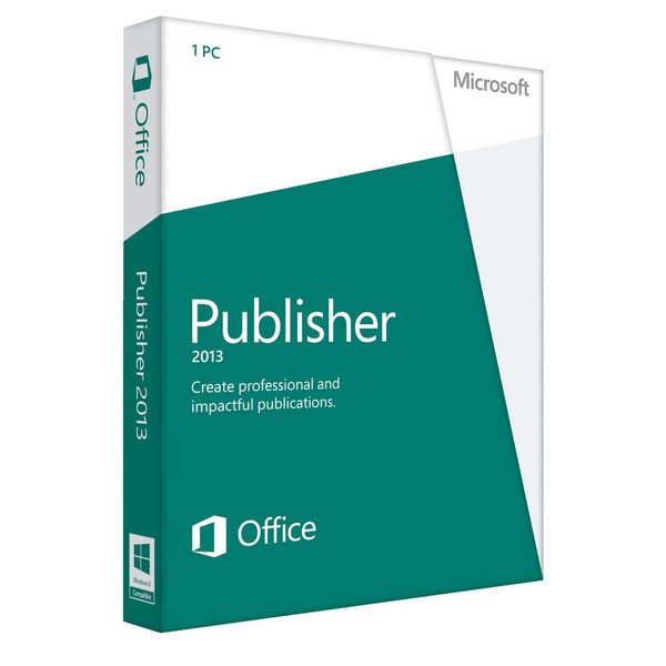 Microsoft Publisher 2013 Produktschlüssel, Büroanwendungssoftware