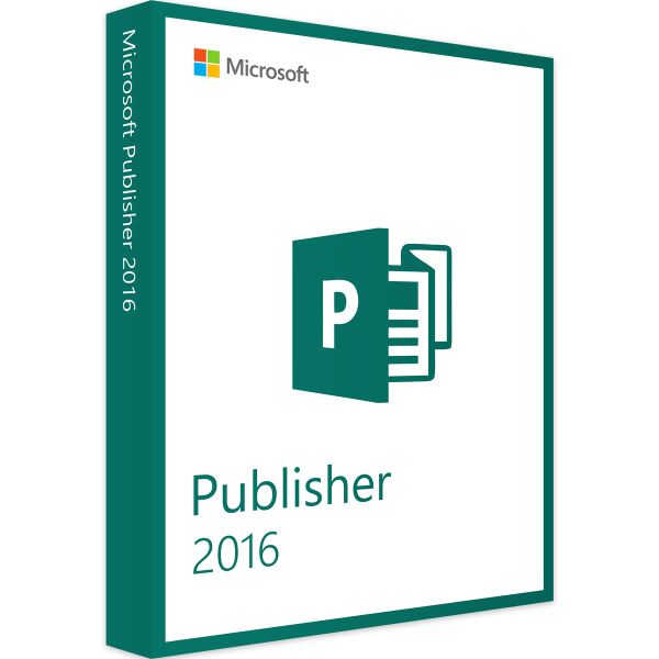 Microsoft Publisher 2016 Produktschlüssel, Büroanwendungssoftware