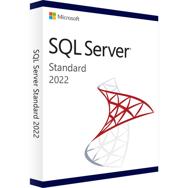 SQL Server 2022 Standard – ESD oder USB | mit / ohne 2 CALs - Lizenzsofort