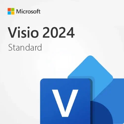 Visio 2024 Standard & Professional – ESD oder USB | Dauerlizenz für Windows - Lizenzsofort