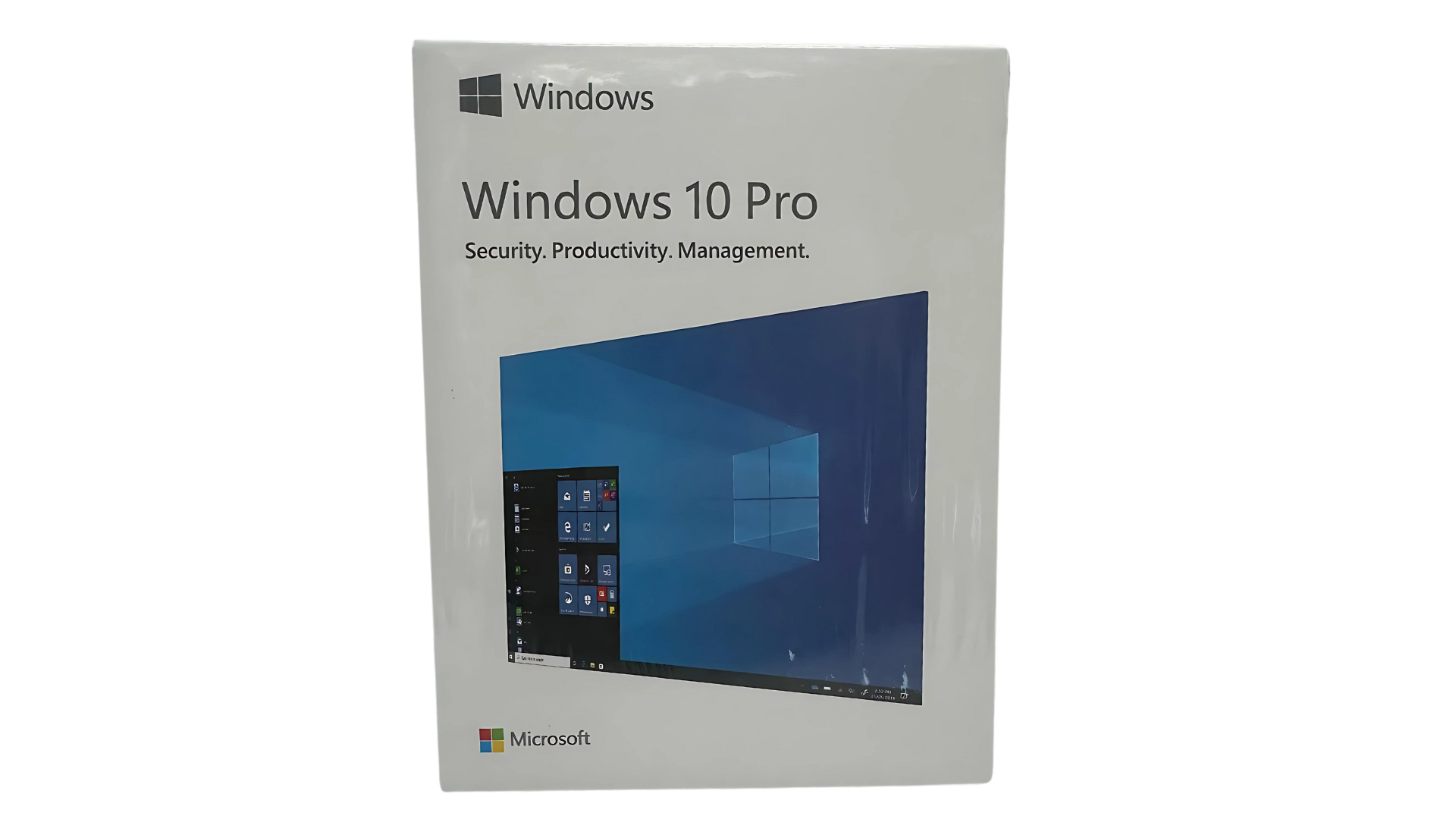 Windows 10 Pro Box, Produktschlüssel Einmalkauf, ESD oder USB-Version für PC

