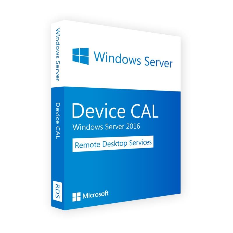 Windows Server 2016 Remote Desktop Services device connections (50) cal Produktschlüssel, Computer software