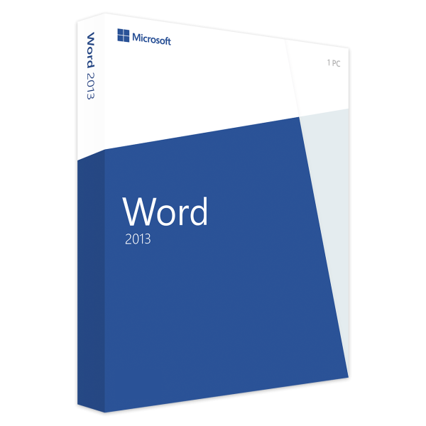 Microsoft Word 2013 32/64 Bit - Lizenzsofort